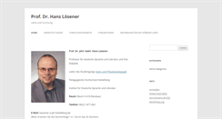 Desktop Screenshot of loesener.de